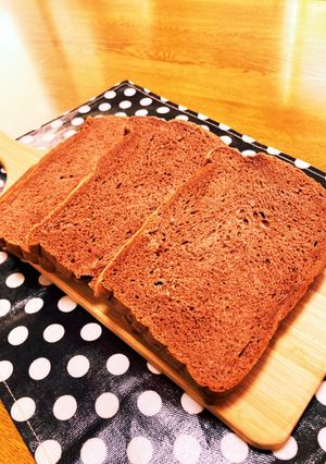めっちゃチョコ味〜な大きなココア食パン！-レシピのメイン写真