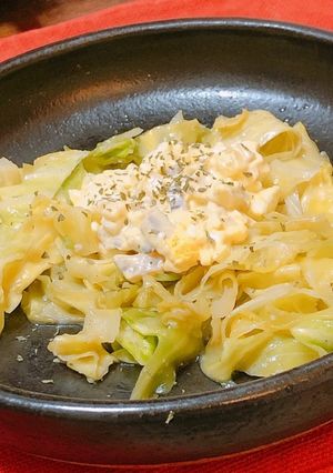 無限キャベツ!いぶりがっこタルタルのせ☆-レシピのメイン写真