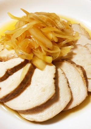 鶏胸肉の紅茶煮-レシピのメイン写真