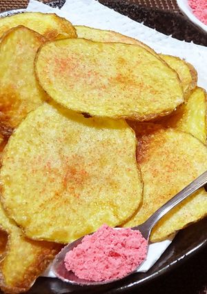 紅しょうがポテトチップスの作り方-レシピのメイン写真