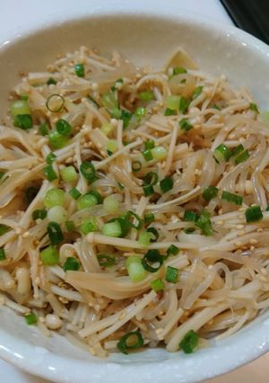 簡単！旨い！えのきとしらたきのバタぽん♪-レシピのメイン写真