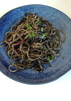 本格イカスミパスタ-レシピのメイン写真