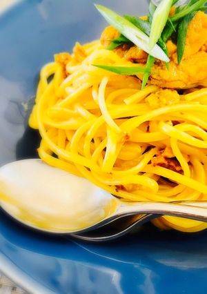 最高に贅沢♡オイルで仕上げたウニのパスタ-レシピのメイン写真