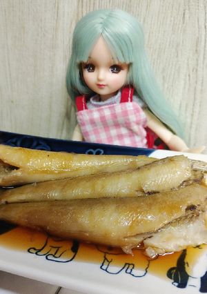 リカちゃん♡きすの煮付け(そうめんつゆ)-レシピのメイン写真