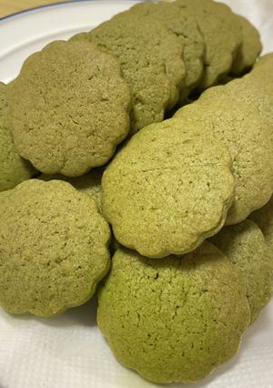 HMで作る濃いめの抹茶クッキー-レシピのメイン写真