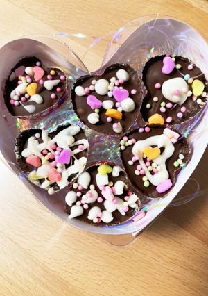 バレンタインチョコ(デコレーション)-レシピのメイン写真