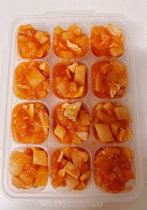 離乳食後期〜鶏肉のトマト煮-レシピのメイン写真