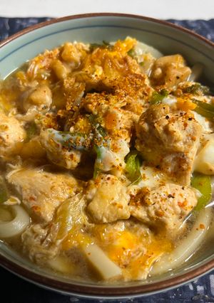 親子うどん-レシピのメイン写真