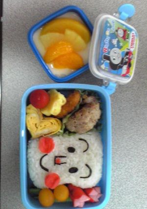 ショクパンマンお弁当-レシピのメイン写真