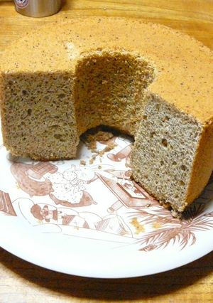 甘くて低カロリーなシフォンケーキ-レシピのメイン写真