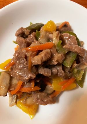 レンチン、青椒肉絲。-レシピのメイン写真