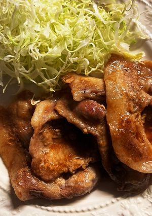 王道★豚ロース肉の生姜焼き-レシピのメイン写真