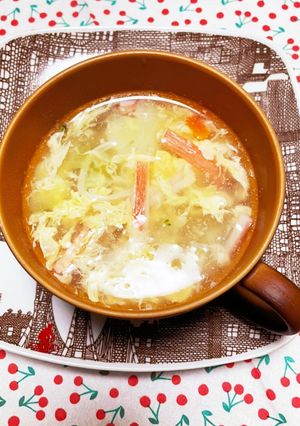 冷凍野菜を使った簡単とろーり野菜スープ-レシピのメイン写真