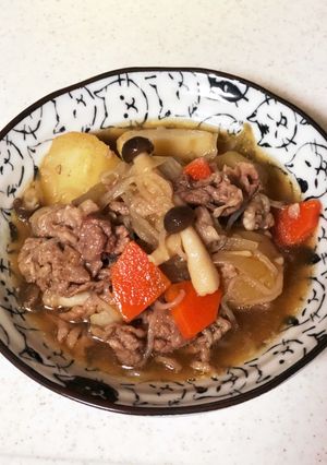 すき焼き風肉じゃが(改)-レシピのメイン写真