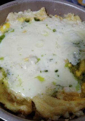 糖質オフ ニンニク風味の油揚げピザ-レシピのメイン写真
