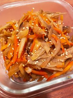 ホットクック☆うちのきんぴらごぼう-レシピのメイン写真