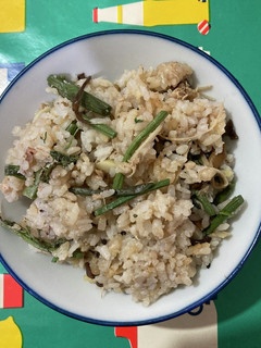 おでんの素で簡単山菜炊き込みご飯-レシピのメイン写真