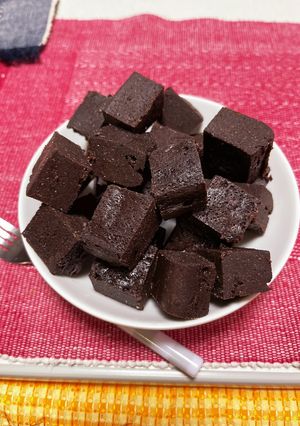 レンジでしっとりチョコケーキ-レシピのメイン写真
