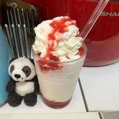 รูปของ 【いちごみるくフラペチーノ】