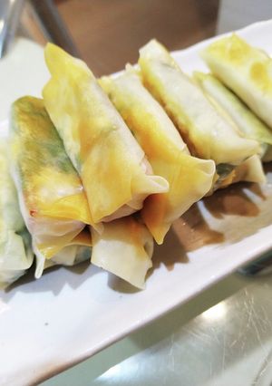 ちくわとトローリチーズの青ジソワンタン-レシピのメイン写真