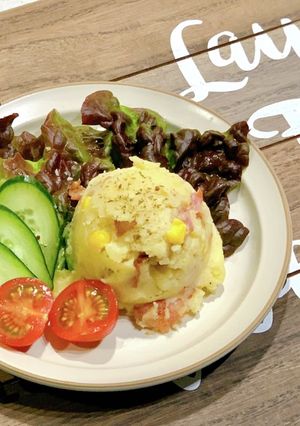 ポテトサラダ★ベーコン★お弁当★簡単-レシピのメイン写真