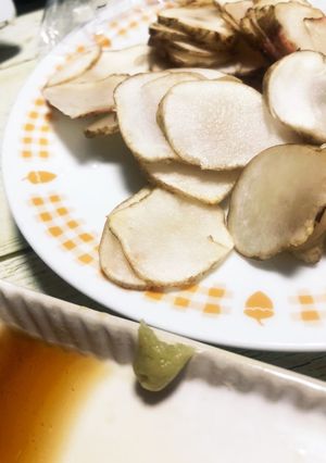 菊芋　めんつゆ　わさび-レシピのメイン写真