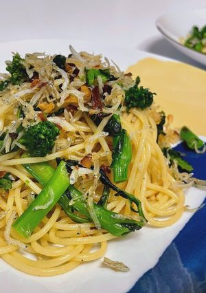 菜の花と釜揚げしらすの春パスタ♡-レシピのメイン写真