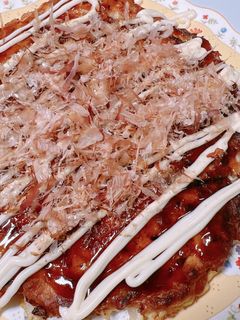 ふわふわ♪豆腐ともやしのお好み焼き-レシピのメイン写真