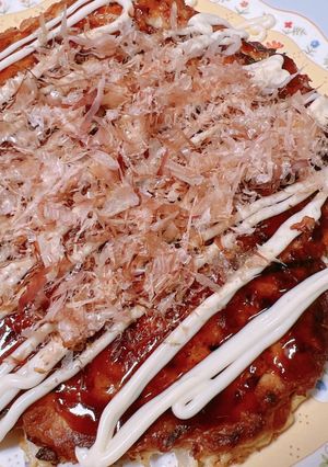 ふわふわ♪豆腐ともやしのお好み焼き-レシピのメイン写真