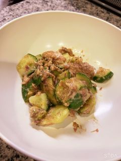 水煮鯖缶ときゅうりの和物-レシピのメイン写真