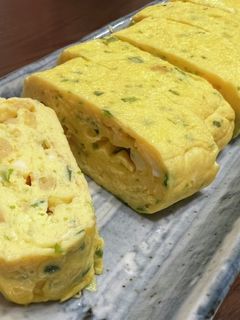 あおさと揚玉の玉子焼き-レシピのメイン写真