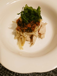 鶏梅和え-レシピのメイン写真