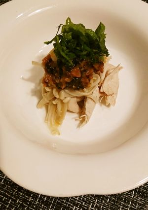 鶏梅和え-レシピのメイン写真