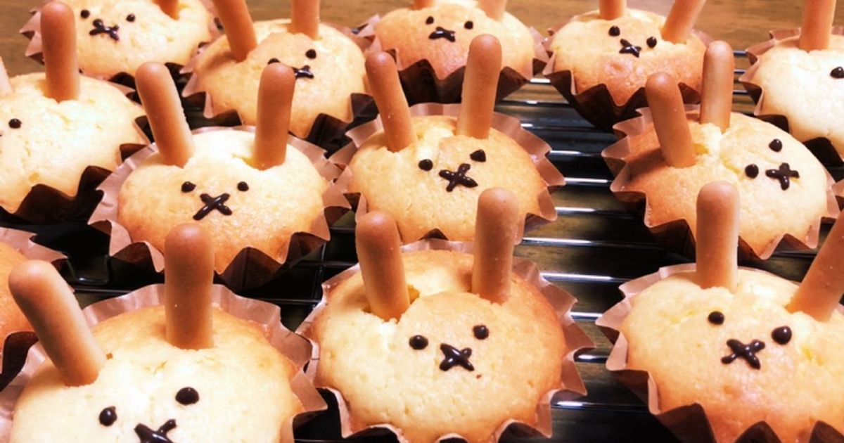 基本からアレンジまで！思わずつくりたくなる「うさぎ カップケーキ 