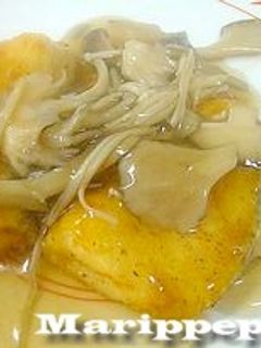 白身魚のきのこあんかけ-レシピのメイン写真