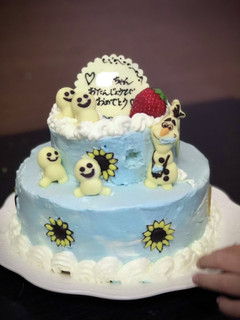 アナ雪 アナのバースデーケーキ-レシピのメイン写真