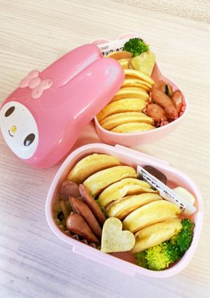 ホットケーキ弁当-レシピのメイン写真