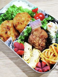 中学生お弁当 2022/2/15 記録用-レシピのメイン写真