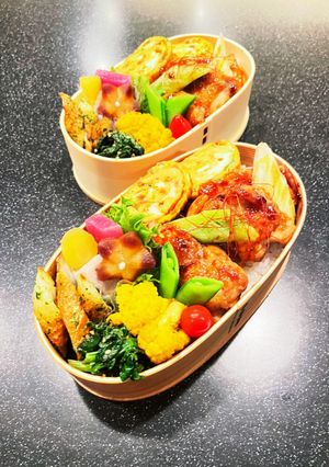 高校生弁当　きじ焼き丼弁当-レシピのメイン写真