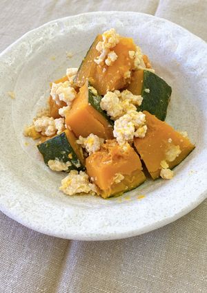 かぼちゃの味噌ミルク煮-レシピのメイン写真