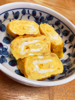 鮭フレークで簡単☆鮭IN卵焼き-レシピのメイン写真