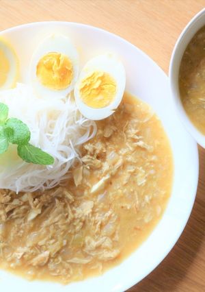 ミャンマー料理のモヒンガー-レシピのメイン写真