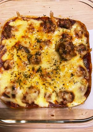 ミートソースでミートボール-レシピのメイン写真