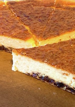 ラムレーズンチーズケーキ-レシピのメイン写真