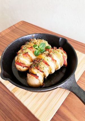 ハッセルバックポテト-レシピのメイン写真