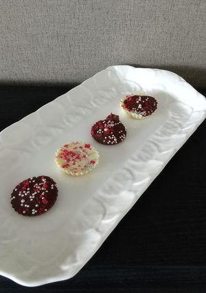 バレンタイン　余ったチョコとトッピングで-レシピのメイン写真