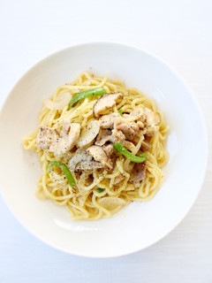 皆大絶賛な【鶏野菜の和風パスタ】-レシピのメイン写真