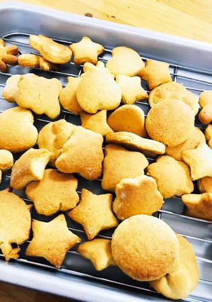 ホットケーキMIXで簡単！型抜きクッキー-レシピのメイン写真