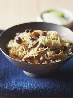 粉だしときのこの炊き込みご飯-レシピのメイン写真