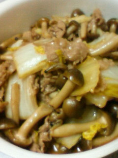 牛肉と白菜のオイスター煮-レシピのメイン写真